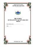 Đề cương ôn tập giữa học kì 2 môn Toán lớp 8 năm 2023-2024 - Trường THCS Yên Nghĩa, Hà Nội