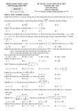 Đề thi thử tuyển sinh vào lớp 10 môn Toán năm 2024-2025 - Trường THCS Trần Phú