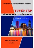 Bộ đề tham khảo tuyển sinh vào lớp 10 môn Toán năm 2024-2025 - Sở GD&ĐT TP. Hồ Chí Minh