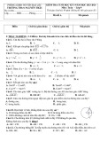Đề thi học kì 1 môn Toán lớp 9 năm 2023-2024 - Trường THCS Nguyễn Trãi, Đại Lộc