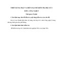 Đề thi học kì 1 môn Công nghệ lớp 9 năm 2023-2024 có đáp án - Trường THCS Lương Thế Vinh, Phú Ninh