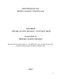 Giáo trình Kỹ năng bán hàng- tư vấn sử dụng thuốc (Nghề: Dược sĩ - Cao đẳng) - Trường Cao đẳng Y tế Quảng Nam