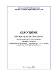 Giáo trình Quan hệ công chúng (Nghề: Quản trị văn phòng - Cao đẳng) - Trường Cao đẳng Cộng đồng Kon Tum