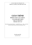 Giáo trình May váy cơ bản, váy đầm liền thân (Nghề: May thời trang - Trung cấp) - Trường Cao đẳng Cộng đồng Kon Tum