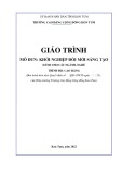 Giáo trình Khởi nghiệp đổi mới sáng tạo (Cao đẳng) - Trường Cao đẳng Cộng đồng Kon Tum