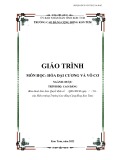 Giáo trình Hoá đại cương và vô cơ (Ngành: Dược - Cao đẳng) - Trường Cao đẳng Cộng đồng Kon Tum