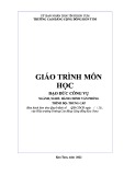 Giáo trình Đạo đức công vụ (Ngành: Hành chính văn phòng - Trung cấp) - Trường Cao đẳng Cộng đồng Kon Tum