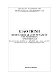 Giáo trình Thiết kế quần âu nam, nữ (Nghề: May thời trang - Trung cấp) - Trường Cao đẳng Cộng đồng Kon Tum