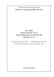 Giáo trình Kinh tế vận tải (Nghề: Kinh doanh vận tải đường bộ - Sơ cấp) - Trường Cao đẳng Cộng đồng Kon Tum