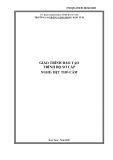 Giáo trình Dệt thổ cẩm (Nghề: Dệt thổ cẩm - Sơ cấp) - Trường Cao đẳng Cộng đồng Kon Tum