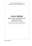 Giáo trình May áo sơ mi nam, nữ (Nghề: May thời trang - Trung cấp) - Trường Cao đẳng Cộng đồng Kon Tum