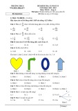 Đề thi học kì 2 môn Toán lớp 6 năm 2022-2023 có đáp án - Trường THCS Nguyễn Thị Lựu, Đồng Tháp