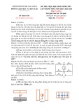 Đề thi học sinh giỏi cấp thành phố môn Vật lí lớp 9 năm 2023-2024 - Phòng GD&ĐT TP. Cao Lãnh