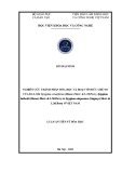 Luận án Tiến sĩ Hóa học: Nghiên cứu thành phần hóa học và hoạt tính ức chế NO của ba loài Syzygium cerasiforme (Blume) Merr. & L.M.Perry, Syzygium bullockii (Hance) Merr. & L.M.Perry và Syzygium attopeuense (Gagnep.) Merr. & L.M.Perry ở Việt Nam