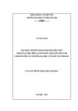 Luận án tiến sĩ Khoa học giáo dục: Vận dụng phương pháp sơ đồ hóa kiến thức trong dạy học môn Lịch sử Đảng Cộng sản Việt Nam cho sinh viên các trường đại học Y tế khu vực phía Bắc