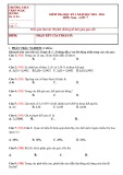 Đề thi học kì 1 môn Toán lớp 7 năm 2023-2024 có đáp án - Trường THCS Trần Ngọc Sương, Tiên Phước