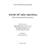 Nghiên cứu kinh tế môi trường (Environmental economics): Phần 2