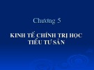 Bài giảng Lịch sử các học thuyết kinh tế: Chương 5 - Nguyễn Mai Thi