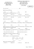 Đề thi KSCL môn Toán lớp 12 năm 2023-2024 có đáp án (Lần 2) - Trường THPT Chuyên Hùng Vương, Phú Thọ