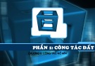 Bài giảng Kỹ thuật thi công (Phần 1): Chương 5