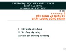 Bài giảng Luật xây dựng: Chương 5