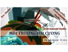 Bài giảng Môi trường đại cương: Chương 0 - TS. Lê Ngọc Tuấn