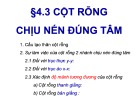 Bài giảng Kết cấu thép 1: Chương 4.2 - Lê Văn Thông