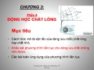 Bài giảng Thuỷ lực công trình: Chương 3A