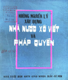 Nghiên cứu nguyên lý xây dựng nhà nước Xô Viết và pháp quyền: Phần 2