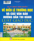 Hướng dẫn thi hành Luật Giáo dục: Phần 1