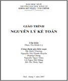 Giáo trình Nguyên lý kế toán: Phần 1 - Phan Thị Minh Lý