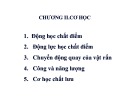 Bài giảng Vật lý đại cương - Chương 2: Cơ học