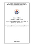 Giáo trình Vi điều khiển (Nghề: Công nghệ kỹ thuật điện-điện tử - Trung cấp) - Trường Trung cấp Công nghệ và Du lịch Hà Nội