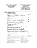 Đề thi học kì 1 môn Toán lớp 9 năm 2022-2023 - Trường THCS Vĩnh Kim, Châu Thành