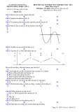 Đề thi học kì 1 môn Toán lớp 12 năm 2022-2023 - Trường THPT Triệu Sơn 4, Thanh Hóa