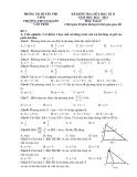 Đề thi giữa học kì 2 môn Toán lớp 8 năm 2022-2023 có đáp án - Trường THCS Nguyễn Văn Trỗi, Phú Ninh