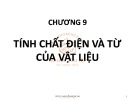 Bài giảng Cơ sở khoa học vật liệu: Chương 9 - PGS. TS. Nguyễn Ngọc Hà