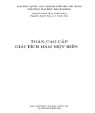 Giải tích hàm một biến - Toán cao cấp: Phần 1