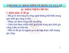 Bài giảng Kỹ thuật chế tạo 2: Chương 31