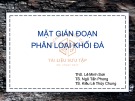 Bài giảng Cơ học đá: Chương 4 - TS. Ngô Tấn Phong