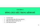 Bài giảng Cơ học chất: Chương 6 - PGS.TS. Lê Song Giang