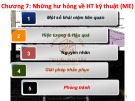 Bài giảng Hư hỏng và sửa chữa công trình: Chương 7 - ThS. Lâm Văn Phong