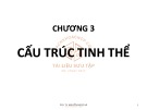 Bài giảng Cơ sở khoa học vật liệu: Chương 3 - PGS. TS. Nguyễn Ngọc Hà