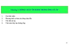 Bài giảng Cơ học chất: Chương 5 - PGS.TS. Lê Song Giang