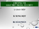 Bài giảng Hành vi tổ chức: Chương 7 - Vương Thị Hồng