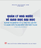 Quản lý nhà nước về giáo dục đại học: Tham khảo kinh nghiệm của Trung Quốc - Phần 1