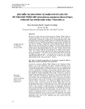 Đặc điểm tái sinh rừng tự nhiên nơi có loài cây Dẻ tùng sọc trắng hẹp (Amentotaxus argotaenia (Hance) Pilger) phân bố tại huyện Mộc Châu, tỉnh Sơn La