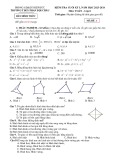 Đề thi học kì 1 môn Toán lớp 8 năm 2023-2024 có đáp án - Trường THCS Phan Bội Châu, Hiệp Đức