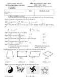 Đề thi học kì 1 môn Toán lớp 6 năm 2023-2024 có đáp án - Trường THCS Phan Bội Châu, Hiệp Đức