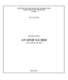 Tập bài giảng An sinh xã hội: Phần 2 - Lê Văn Sơn